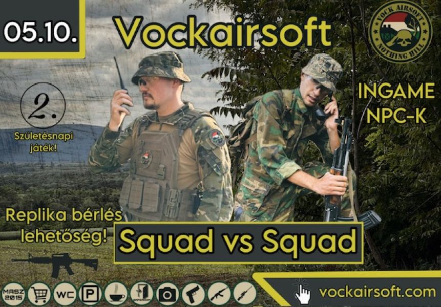 Vockairsoft 2. Születésnapi - Squad vs Squad Spring Tournament