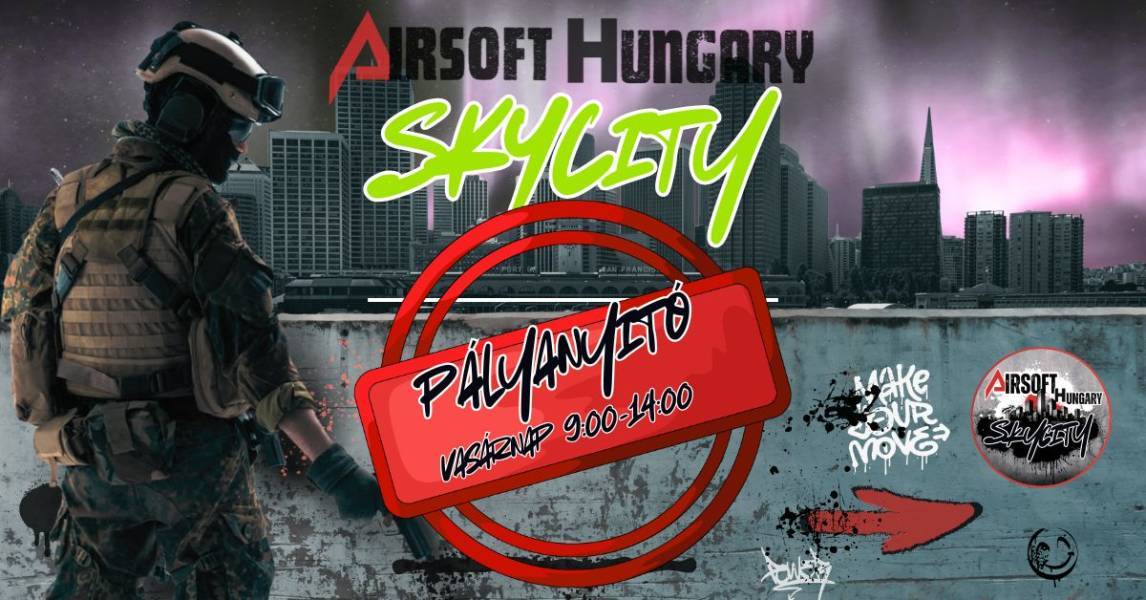 Airsoft Hungary SkyCity- Pályanyitó!