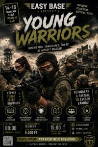 Airsoft és Taktikai nap 14-16 éves korosztálynak