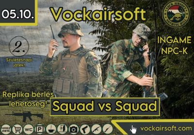 Vockairsoft 2. Születésnapi - Squad vs Squad Spring Tournament